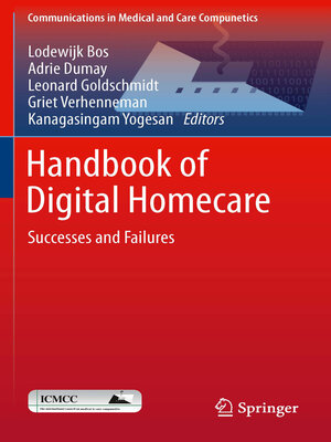 cover image of Handbook of Digital Homecare